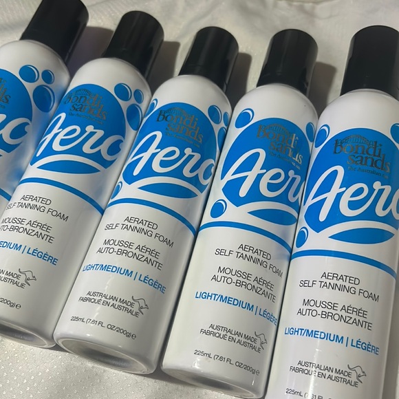 5x Bondi Sands 225ml Aero Self Tanning Foam Light/Medium Coconut Scent Tan - Picture 3 of 3